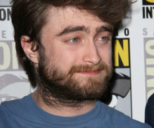 Zarośnięty Harry Potter na imprezie Comic-Con