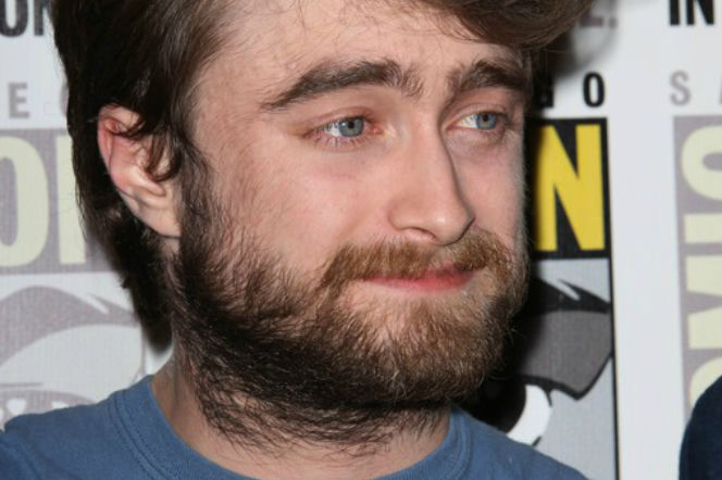 Zarośnięty Harry Potter na imprezie Comic-Con