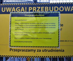 Przebudowa dworca w Szczecinie