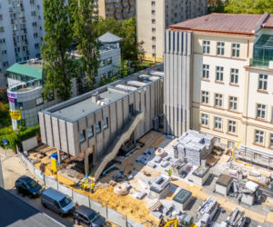 Dachy Muzeum Getta Warszawskiego już gotowe