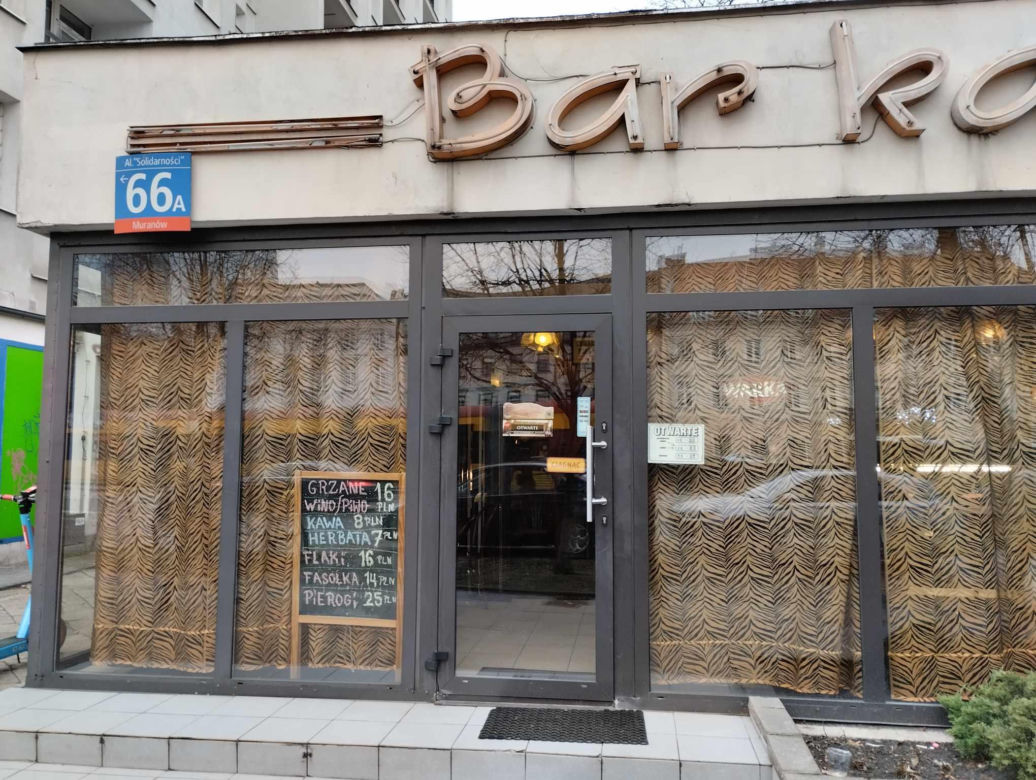 Bar Kawowy przy alei "Solidarności" 