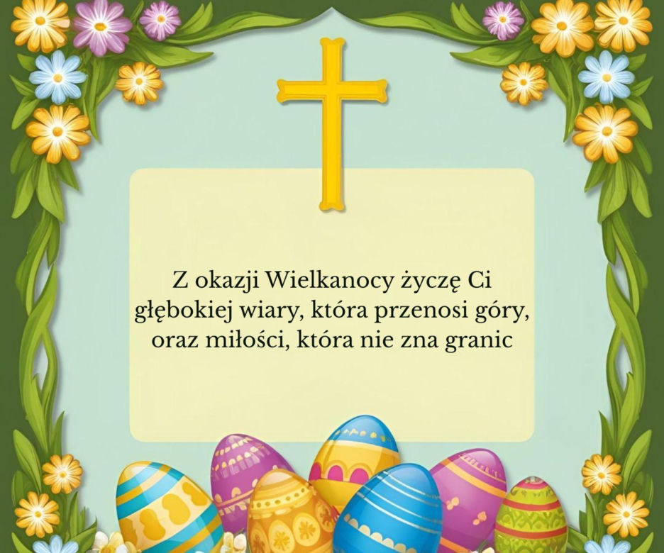 Religijne życzenia wielkanocne na 2025