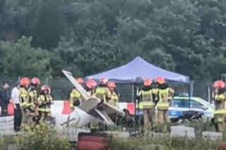 Wypadek samolotu w Warszawie! Nieoficjalnie: Są ofiary