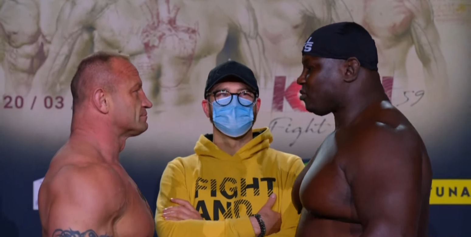 Mariusz Pudzianowski, Serigne Ousmane Dia