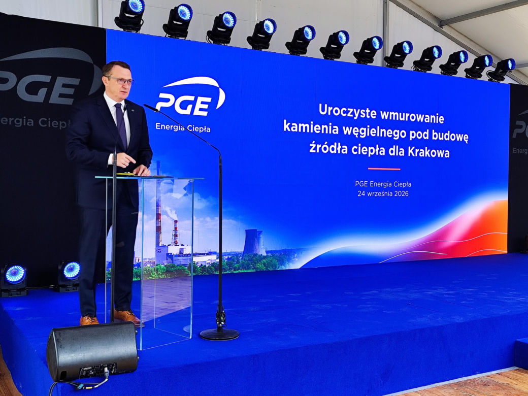Wmurowanie kamienia węgielnego pod budowę nowego źródła ciepła dla Krakowa