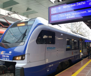 Pociąg Rejewski ruszył z Bydgoszczy do Warszawy