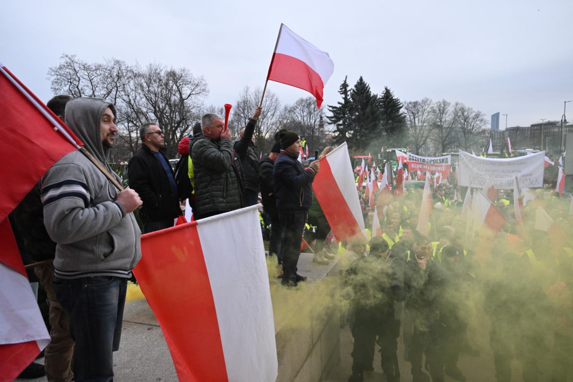 Wrocław. Protest rolników.