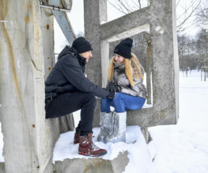 Rolnik szuka żony na stoku! Tak Marta Paszkin i Paweł Bodzianny urwali się i szaleją. Ale dzieciaki też mają frajdę
