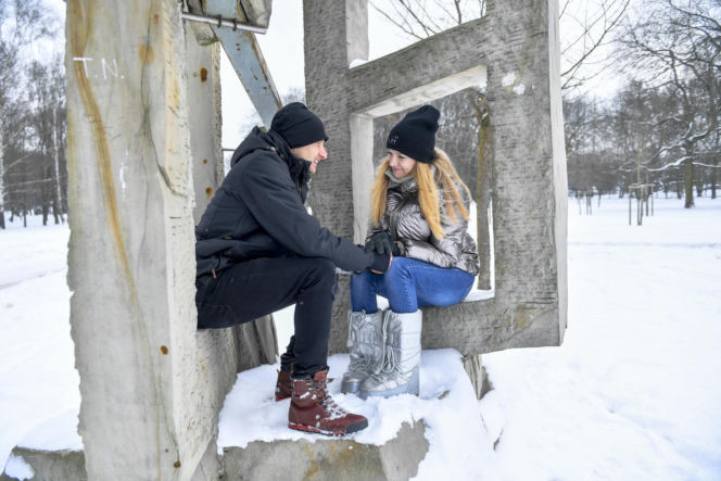 "Rolnik szuka żony" na stoku! Tak Marta Paszkin i Paweł Bodzianny urwali się i szaleją. Ale dzieciaki też mają frajdę