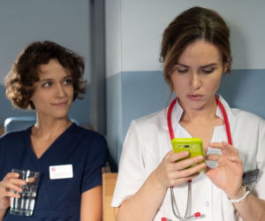 Na dobre i na złe, odc. 769: Julka (Aleksandra Hamkało), Hania (Marta Żmuda-Trzedbiatowska)