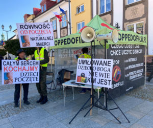 Marsz Równości w Białymstoku - kontrmanifestacja