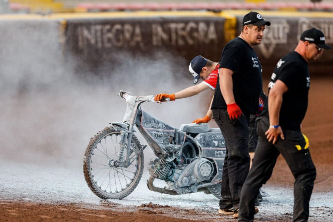 Woffinden po strasznym wypadku