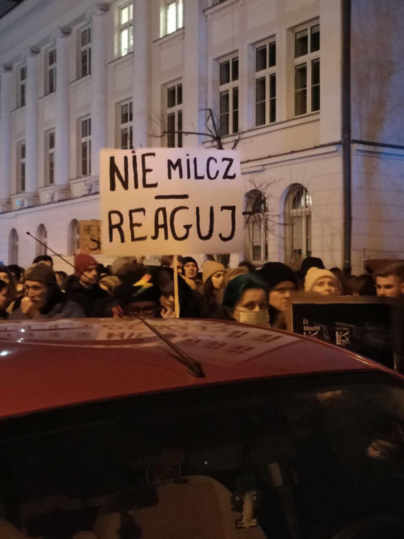 Marsz przeciwko przemocy po brutalnym ataku na 25-letnią Lizę