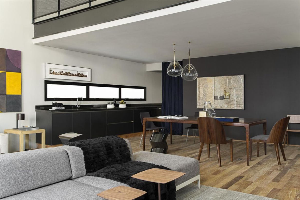 Apartament z antresolą
