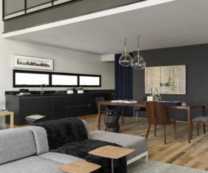 Apartament z antresolą