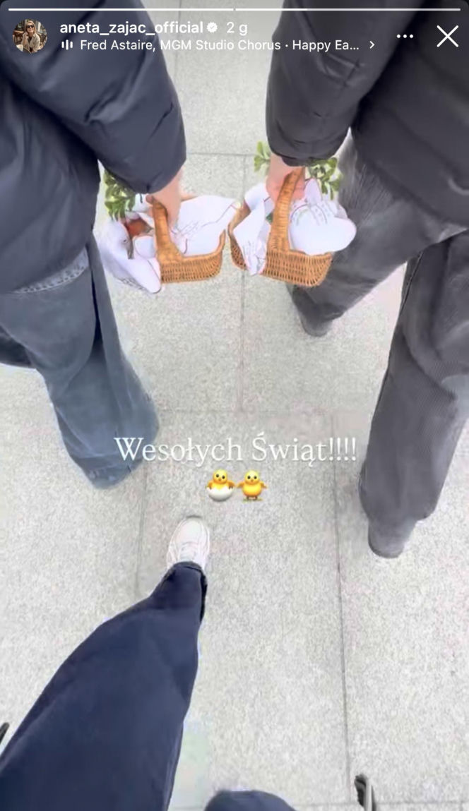 Gwiazdy i ich wielkanocne koszyki