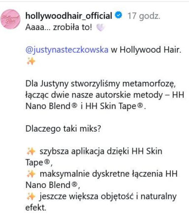 Justyna Steczkowska przeszła spektakularną metamorfozę! Pokazała nowe włosy