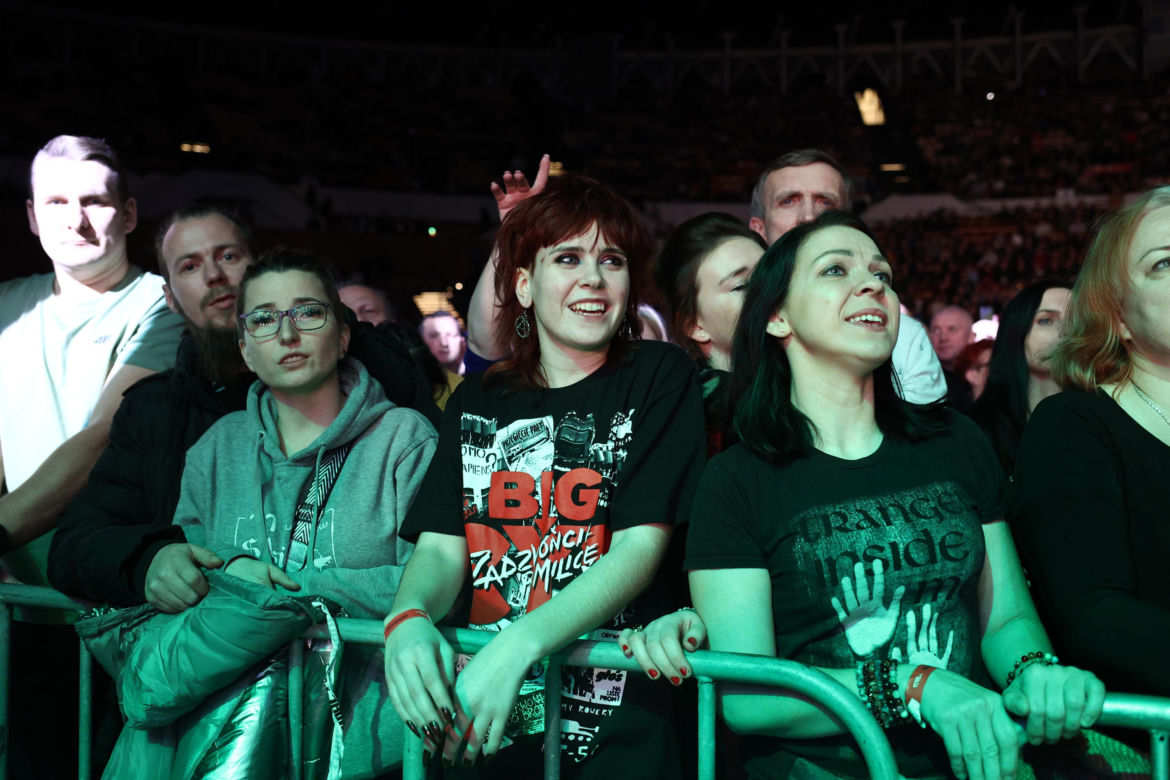 Koncert "Zadzwońcie po milicję" w katowickim Spodku