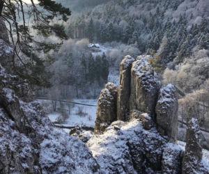 Najlepsze miejsca na spacer zimą w Śląskiem