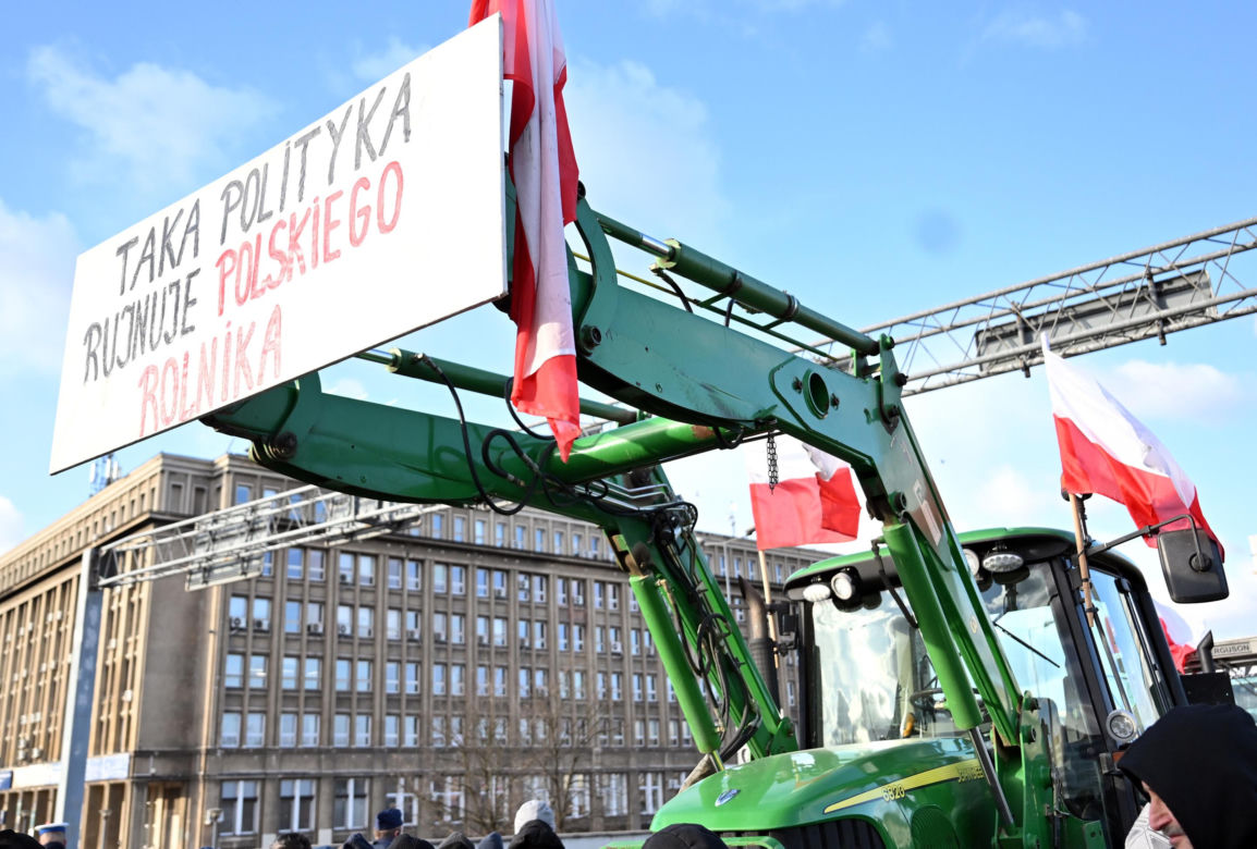 Protesty rolników
