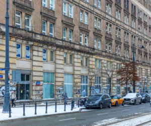 Graffiti w centrum Warszawy w 2026 r.