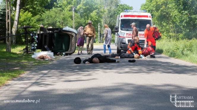 Na dobre i na złe odc. 564. Anna (Zuzanna Grabowska) i jej mąż (Damian Lukawski)