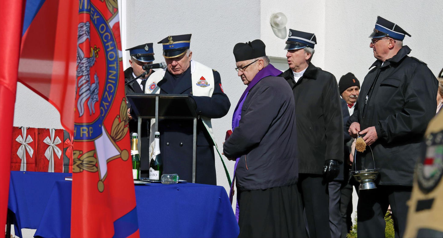 Nowy wóz strażacki w Zajączkówku 