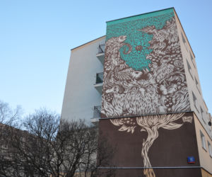 Mural przy ul. Nowolipki