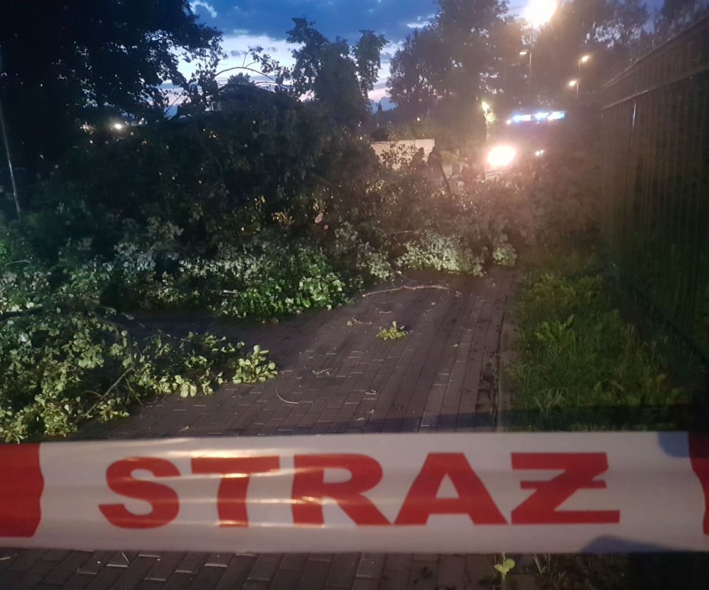 Niespokojna noc na Warmii i Mazurach