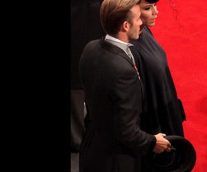 Ślub księcia Williama - David Beckham z żoną