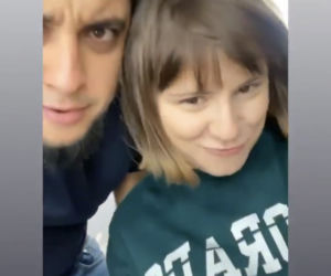 M jak miłość: Katia (Joanna Jarmołowicz), Igor (Ali Bakhrutdinov)