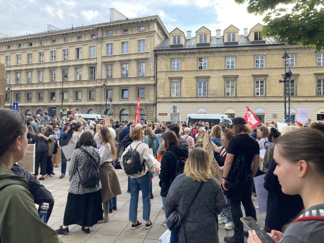 Marsz Strajku Kobiet "Ani jednej więcej!"