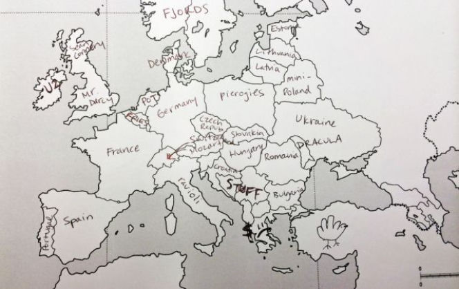Mapa Europy