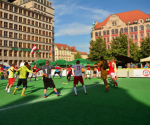 piłka nożna bezdomni Wrocław