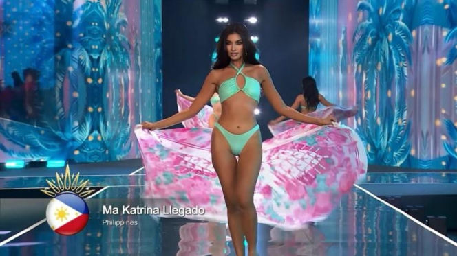 Miss Supranational Katrina Llegado z Filipin i jej wytrenowane ciało