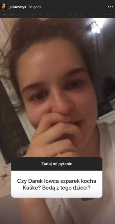 Julia Chatys na Instagramie