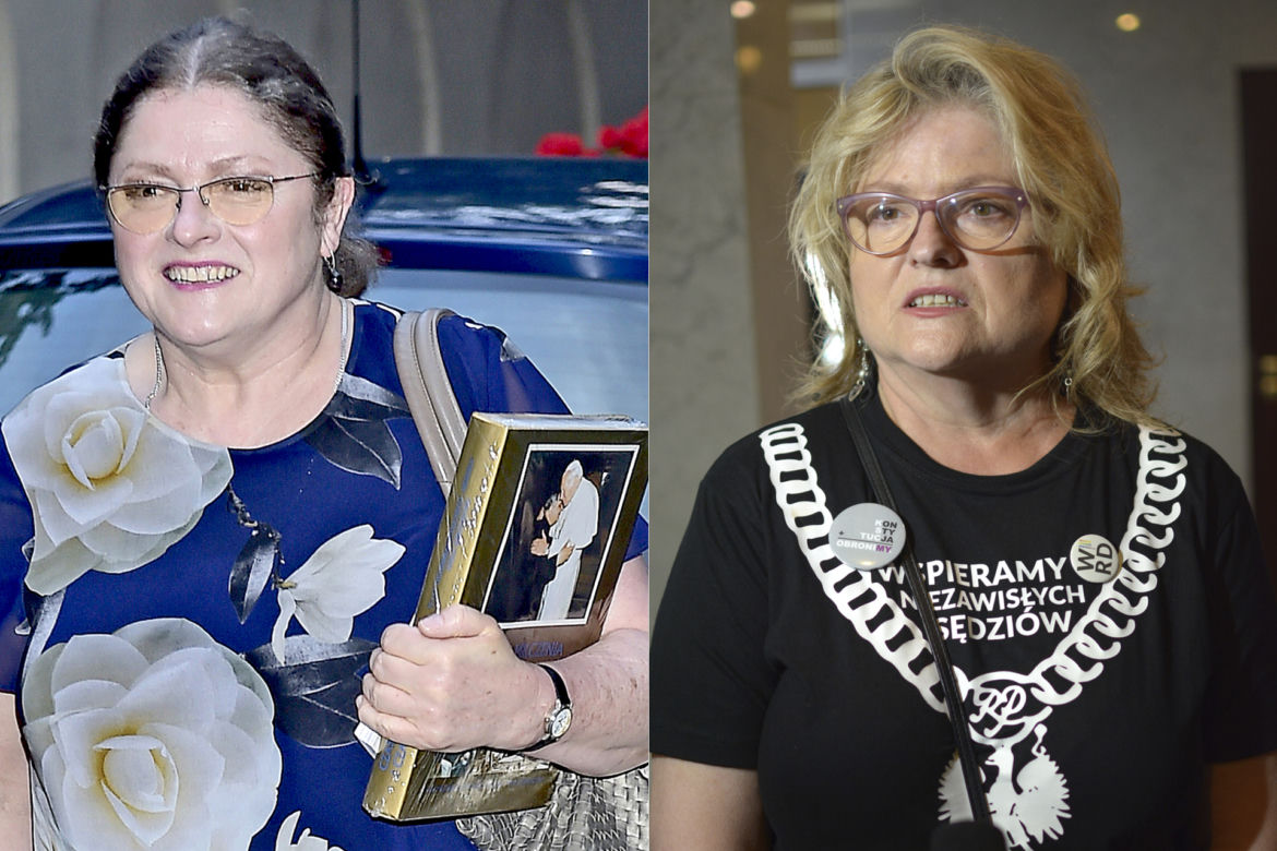 Krystyna Pawłowicz i Elżbieta Pawłowicz