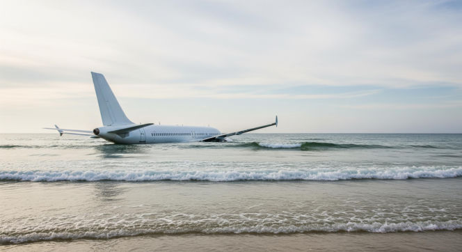 Awaryjne lądowanie samolotu. Co zrobił pilot, że nikt nie zginął?