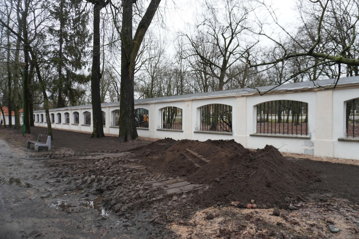 Remont Parku Planty w Białymstoku
