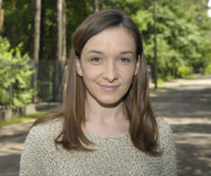 Barwy szczęścia po wakacjach 2015. Justyna (Lidia Sadowa)