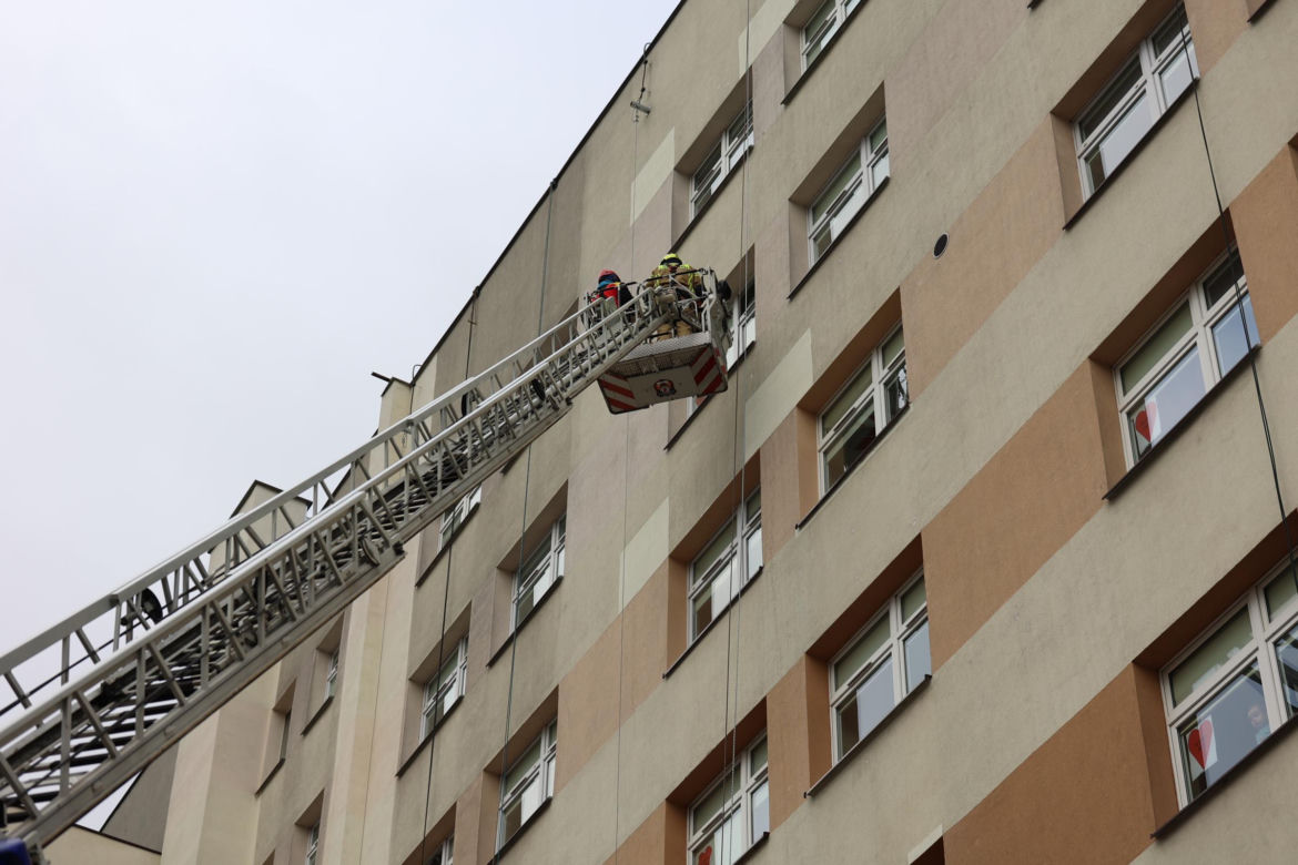 Alpiniści dla WOŚP dali radość małym pacjentom z Uniwersyteckiego Szpitala Dziecięcego w Lublinie