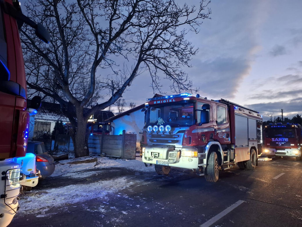 Duże straty po pożarze stodoły w Żegrówku w gminie Śmigiel