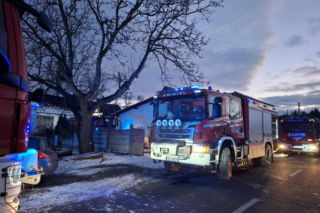 Duże straty po pożarze stodoły w Żegrówku w gminie Śmigiel