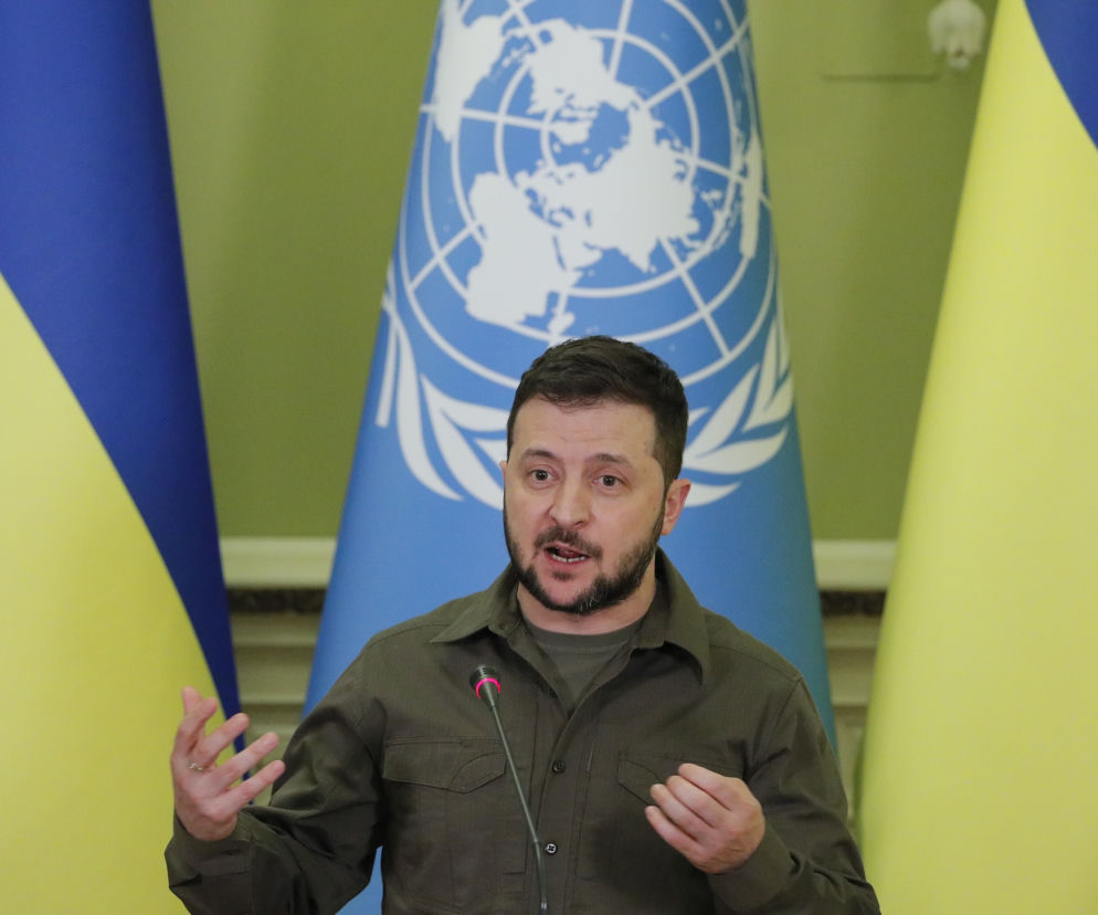 Prezydent Ukrainy spotkał się z polskimi mediami. Podziękował Polakom 