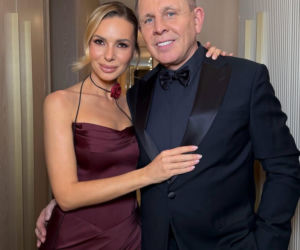 Izabela Janachowska z mężem