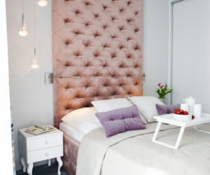 Aranżacja sypialni w nadmorskim apartamencie