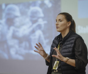 Magdalena Sobkowiak-Czarnecka zachęca do ćwiczeń obronnych