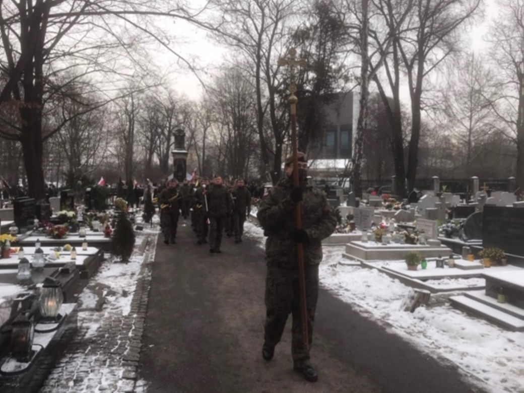 Pogrzeb Andrzeja Rozpłochowskiego w Katowicach