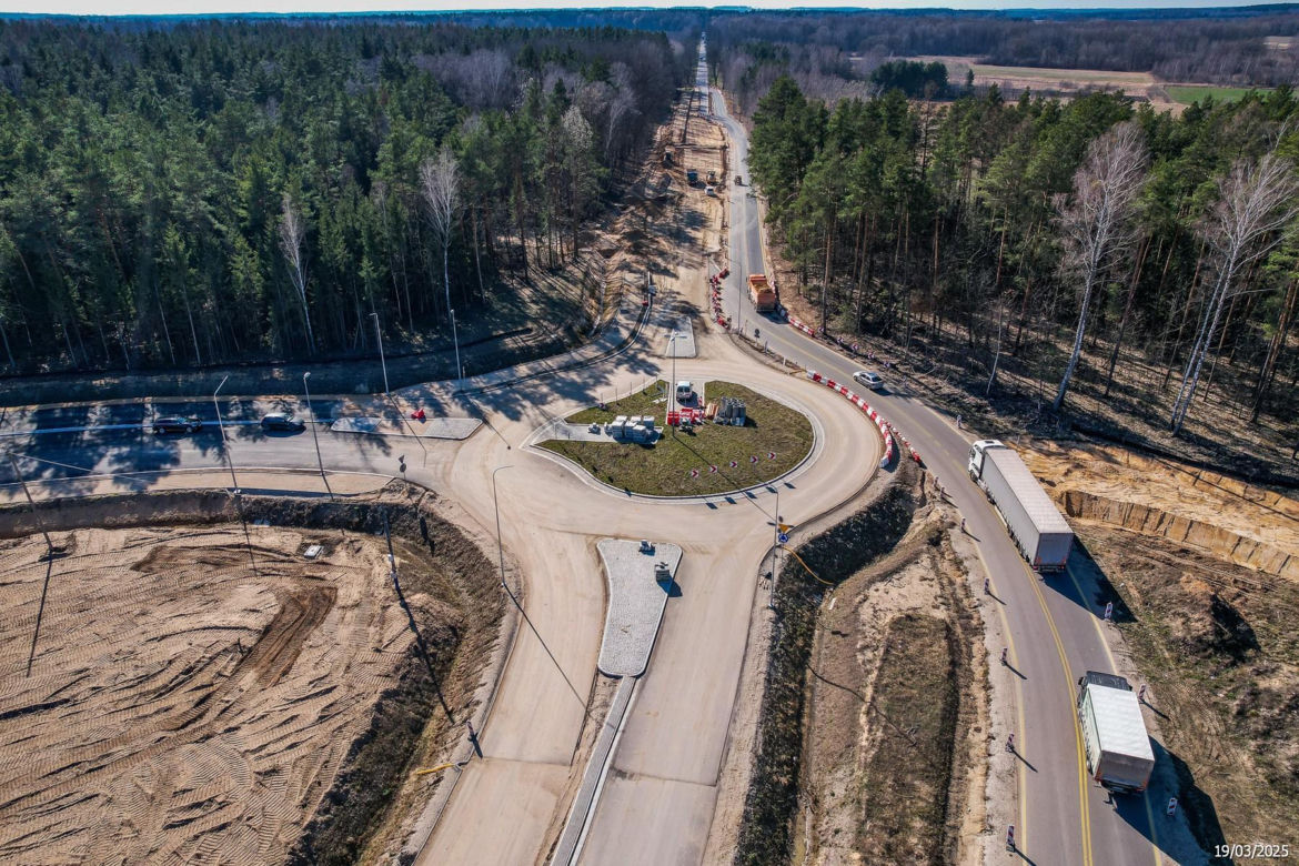S19 odcinek Haćki-Boćki w budowie