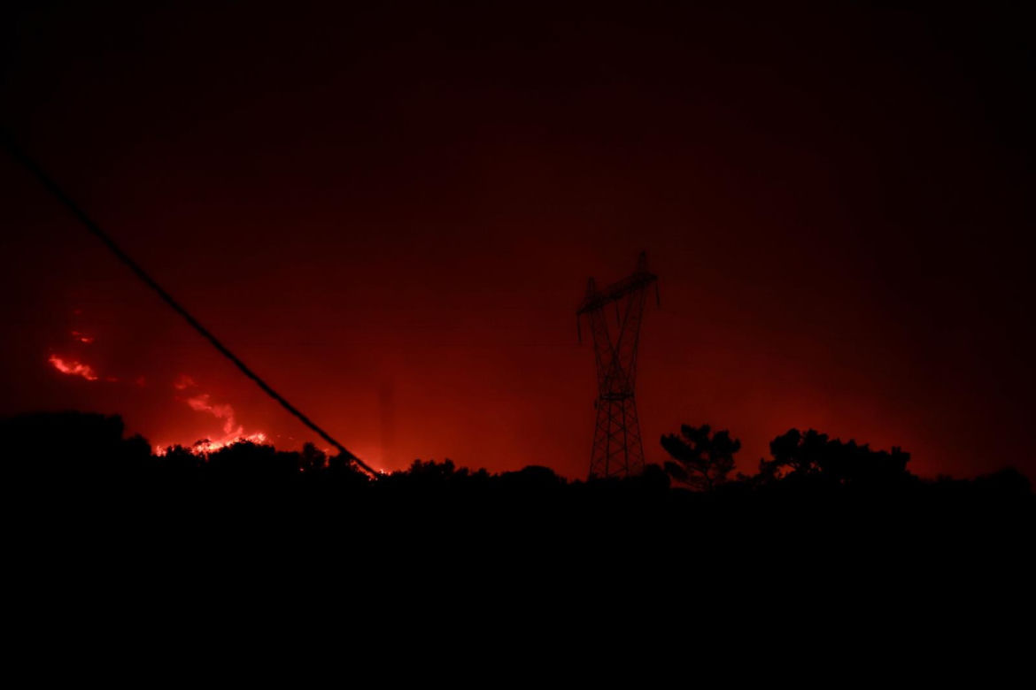Groźny pożar na Krecie